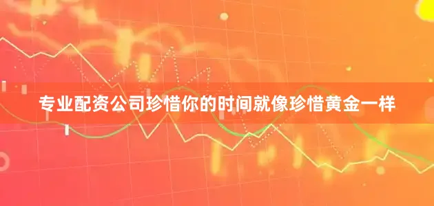 专业配资公司珍惜你的时间就像珍惜黄金一样